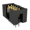 TSS-105-01-L-D - 10 Positions Header, Shrouded Connector 0.100" (2.54mm) Through Hole Gold