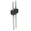 PEC01DAEN - CONN HEADER .100 DUAL STR 2POS