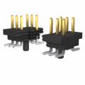 BKT-169-02-L-V-A - BKT Series 2-Row Header Solder Phosphor Bronze Tube Surface Mount Gold Liquid Crystal Polymer (LCP) 69-Position Board to Board 0.064 1.63mm Height