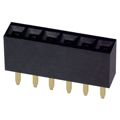 PPPC061LFBN - CONN HEADER FEM 6POS .1 SGL GLD