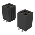 SFMC-126-02-FM-D - 2 Rows Receptacle Solder Beryllium Copper Surface Mount Tube Gold Liquid Crystal Polymer (LCP) 52 Positions Female Socket