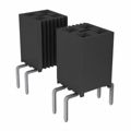 BCS-131-L-D-PE-055 - 2 Rows Receptacle, Pass Through Solder Phosphor Bronze Through Hole Tube Gold Liquid Crystal Polymer (LCP), Glass Filled 62 Positions Female Socket