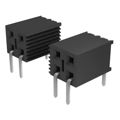BCS-141-L-D-HE-079 - 2 Rows Receptacle Solder Phosphor Bronze Through Hole, Right Angle Tube Gold Liquid Crystal Polymer (LCP), Glass Filled 82 Positions Female Socket
