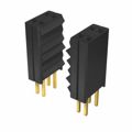 M52-5111145 - Headers &amp; Wire Housings Vert Socket,8.5mm DIL,11P,Dbl Rw,Gold