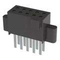 SFM-105-01-SM-D-P - 2 RowsReceptacleSolderBeryllium CopperThrough HoleBulkGoldLiquid Crystal Polymer (LCP)10 PositionsFemale Socket