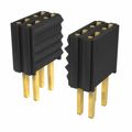 M52-5103345 - Headers &amp; Wire Housings Vert Socket,4.6mm DIL,33P,Dbl Rw,Gold