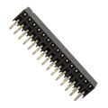 950430-7203-AR - CONN RCPT 30P 0.079 GOLD PCB R/A