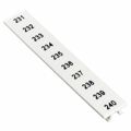 1052015:0231 - Terminal Block Tools &amp; Accessories ZB 8.LGS: FORTL.ZAHLEN