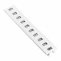1052015:0171 - Terminal Block Tools &amp; Accessories ZB 8.LGS: FORTL.ZAHLEN