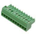 1840450 - Conn Terminal Blocks F 11 POS 3.5mm Screw RA Cable Mount 8A