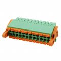 1790580 - Pluggable Terminal Blocks 12 Pos 3.5mm Dbl Row Plug 24-16AWG Spring