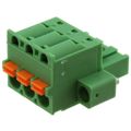 1910539 - Bulk 0.197 5.00mm Green 1 Levels Free Hanging (In-Line) Plug, Female Sockets COMBICON FKC Polyamide (PA), Nylon