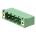 1776715 - Conn Shrouded Header (4 Sides) HDR 4 POS 5mm Solder RA Thru-Hole