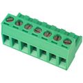 ED950/7 - Conn Terminal Block F 7 POS 5mm Screw RA Cable Mount 15A