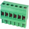 ED1100/6 - TERM BLOCK PLUG 6POS 90DEG 5MM