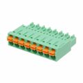 1748037 - Pluggable Terminal Blocks 8 Pos 3.81mm pitch Plug 24-16AWG Spring