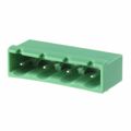 1766369 - Pluggable Terminal Blocks 4 Pos 7.5mm pitch Through Hole Header