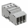 3042269 - Bulk Gray 1 Levels Free Hanging (In-Line) Receptacle, Male Pins CLIPLINE COMBI SC Polyamide (PA), Nylon