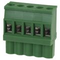 EDZ1110/5 - TERM BLOCK PLUG 5POS 5.08MM