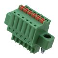 691381030006 - Tray 0.098 2.50mm Green 1 Levels Free Hanging (In-Line) Plug, Female Sockets WR-TBL Series 381 Polyamide (PA66), Nylon 6/6 Tin Copper Alloy