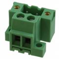 1788347 - Bulk 0.200 5.08mm Green 1 Levels Board Mount Receptacle, Male Pins COMBICON MVSTBU Polyamide (PA), Nylon