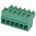 1882337 - Pluggable Terminal Blocks 6 Pos 5.08mm pitch Plug 28-16 AWG Screw