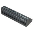 0395300112 - Conn Eurostyle Block F 12 POS 5.08mm Screw RA Cable Mount 15A/Contact