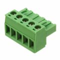 1779864 - Bulk 0.197 5.00mm Green 1 Levels Free Hanging (In-Line) Plug, Female Sockets COMBICON MSTBT Polyamide (PA), Nylon