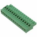 1792139 - Bulk 0.197 5.00mm Green 1 Levels Free Hanging (In-Line) Plug, Female Sockets COMBICON MVSTBR Polyamide (PA), Nylon Tin