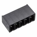 1788563 - 5 Position Terminal Block Header, Male Pins, Shrouded (4 Side) 0.138" (3.50mm) 90°, Right AngleThrough Hole