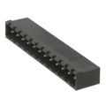 0395221012 - Bulk 0.197 5.00mm Black 1 Levels Through Hole Header, Male Pins, Shrouded (4 Side) Eurostyle ESE 39522 Polyamide (PA66), Nylon 6/6 Tin Brass
