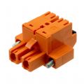 1043870000 - TERM BLOCK PLUG 2POS STR 7.62MM