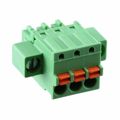 ASP0840306 - METZ CONNECT ASP0840306 Pluggable Terminal Block, 3 Ways, 130 V, 9 A, 3.81 mm, 28 AWG, 16 AWG