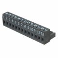0395300113 - Conn Eurostyle Block F 13 POS 5.08mm Screw RA Cable Mount 15A/Contact