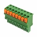 1986722-8 - Pluggable Terminal Blocks 3.81MM L/HAND 8 POS STR SPRING PLG