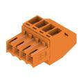 1638570000 - WEIDMULLER 1638570000Pluggable Terminal Block, 4 Ways, 300 V, 10 A, 3.5 mm, 28 AWG, 14 AWG