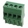 284047-4 - Conn Terminal Block F 4 POS 5.08mm Screw ST Cable Mount 15A/Contact