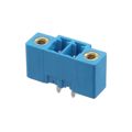 TBP02R2W-381-02BE - Bulk 0.150 3.81mm Blue 1 Levels Through Hole Header, Male Pins, Shrouded (4 Side) TBP02R2W-381 Polyamide (PA66), Nylon 6/6 Tin Copper Alloy