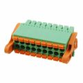 1790551 - Pluggable Terminal Blocks 9 Pos 3.5mm Dbl Row Plug 24-16AWG Spring