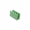 EBPA-04-D - Bulk 0.200 5.08mm Green 1 Levels Through Hole Header, Male Pins, Shrouded (2 Side) EB Polyamide (PA66), Nylon 6/6 Tin Brass