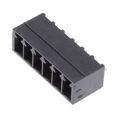 OQ061G000000G - Bulk 0.138 3.50mm Black 1 Levels Through Hole Header, Male Pins, Shrouded (4 Side) OQ Liquid Crystal Polymer (LCP) Tin Copper