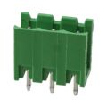 691311700003 - Bulk 0.197 5.00mm Green 1 Levels Through Hole Header, Male Pins, Shrouded (2 Side) WR-TBL Series 3117 Polybutylene Terephthalate (PBT) Tin Brass