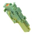 3210143 - DIN Rail Terminal Blocks PP-H 2,5/1-R GNYE