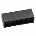 1722024 - Bulk 0.150 3.81mm Black 1 Levels Through Hole Header, Male Pins, Shrouded (4 Side) COMBICON MC Liquid Crystal Polymer (LCP) Tin Copper