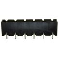 ELFH06450 - Bulk 0.300 7.62mm Black 1 Levels Through Hole Header, Male Pins, Shrouded (4 Side) ELFH Tin Brass