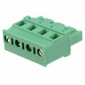 1737725 - Bulk 0.295 7.50mm Green 1 Levels Free Hanging (In-Line) Plug, Female Sockets COMBICON GMVSTBR Polyamide (PA), Nylon