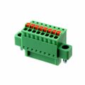 691381030008 - Tray 0.098 2.50mm Green 1 Levels Free Hanging (In-Line) Plug, Female Sockets WR-TBL Series 381 Polyamide (PA66), Nylon 6/6 Tin Copper Alloy