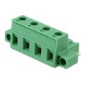 1858785 - Pluggable Terminal Blocks 4 Pos 7.62mm pitch Plug 24-12 AWG Screw