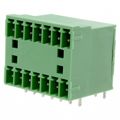 1843127 - Bulk 0.150 3.81mm Green 2 Levels Through Hole Header, Male Pins, Shrouded (4 Side) COMBICON MCD Polyamide (PA), Nylon