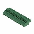 SVF16-5,08 - Bulk 0.200 5.08mm Green 1 Levels Free Hanging (In-Line) Plug, Female Sockets Polyamide (PA), Nylon Nickel Copper Alloy